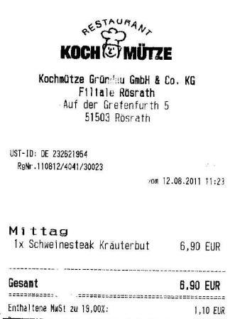 tntt Hffner Kochmtze Restaurant